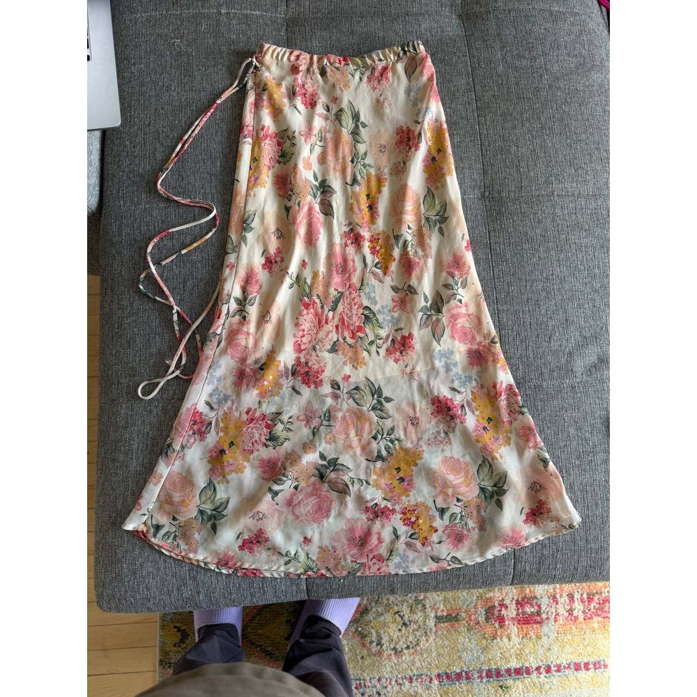 🔥 CLEARANCE 4 for $50 🔥 Audrey 3+1 Floral Midi Skirt Cottagecore, Size S